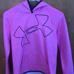 pink sweatshirt from under armour